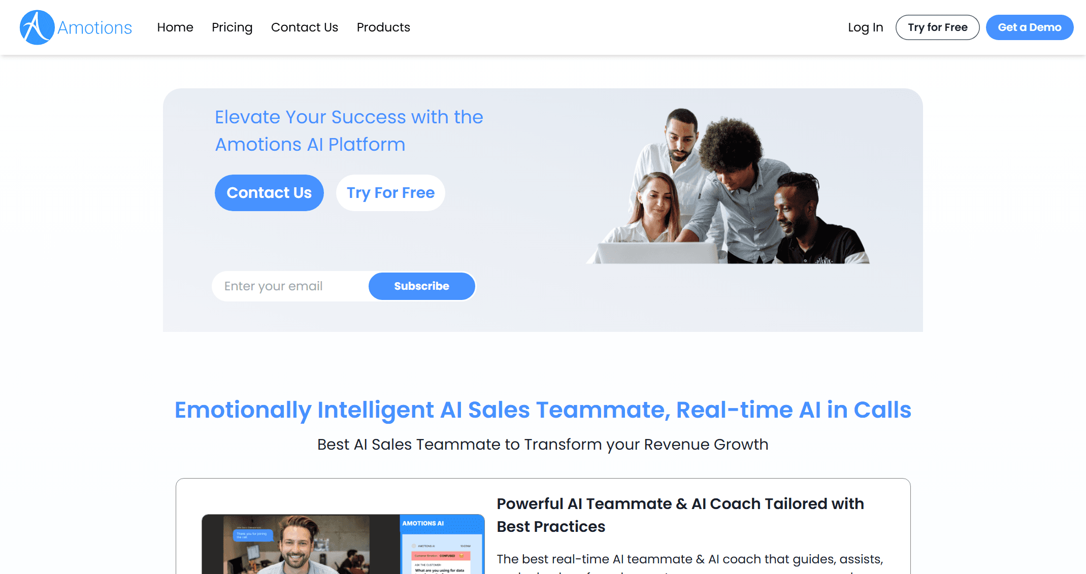 Amotions AI Platform